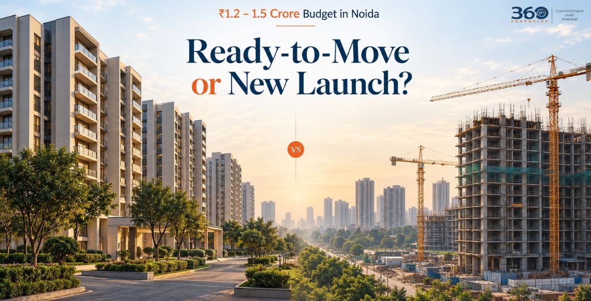 ₹1.2–1.5 Crore Budget in Noida: Ready-to-Move Home or New Launch?